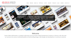 Desktop Screenshot of dreameffectsmedia.com